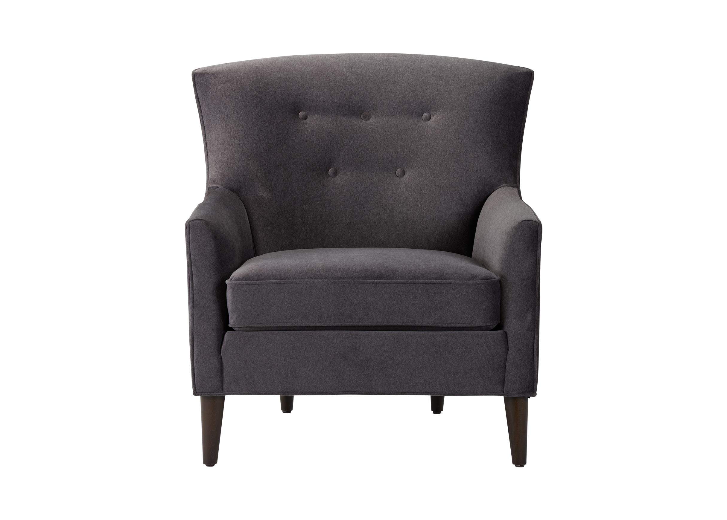 Juilliard Modern BarrelBack Wing Chair Ethan Allen Ethan Allen
