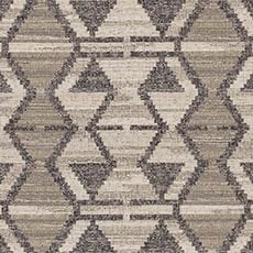 Navin Charcoal (29654): chunky woven global swatch Navin Mushroom Fabric By the Yard