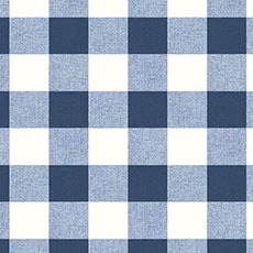 Dark Blue swatch Chelsea Buffalo Plaid Wallpaper