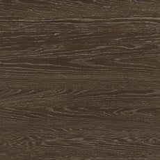 Homestead Sable, Oak (467): Dark brown finish, with light brown glaze in the grain. Wire brushed with distressed edges. Low sheen. swatch Alcott Pedestal Coffee Table