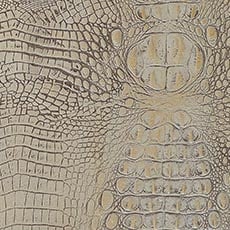 Bayou Mica (L7051) Leather: textured embossed leather swatch Bayou Mica Leather