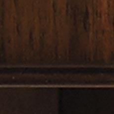 Carrington (598): Rich brown stain, extensive decorative veneers. swatch Sanders Grand Dining Table