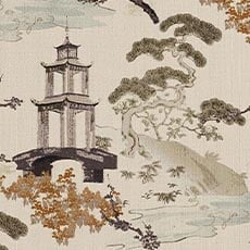 Zen Garden Birch (81170), print swatch Zen Garden Fabric