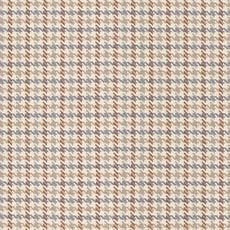 Shephard Russet (56467): small scale woven check swatch Shepard Camel Fabric By the Yard
