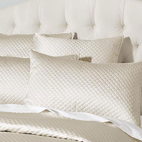 Salena Quilted Sham, Champagne Product Thumbnail