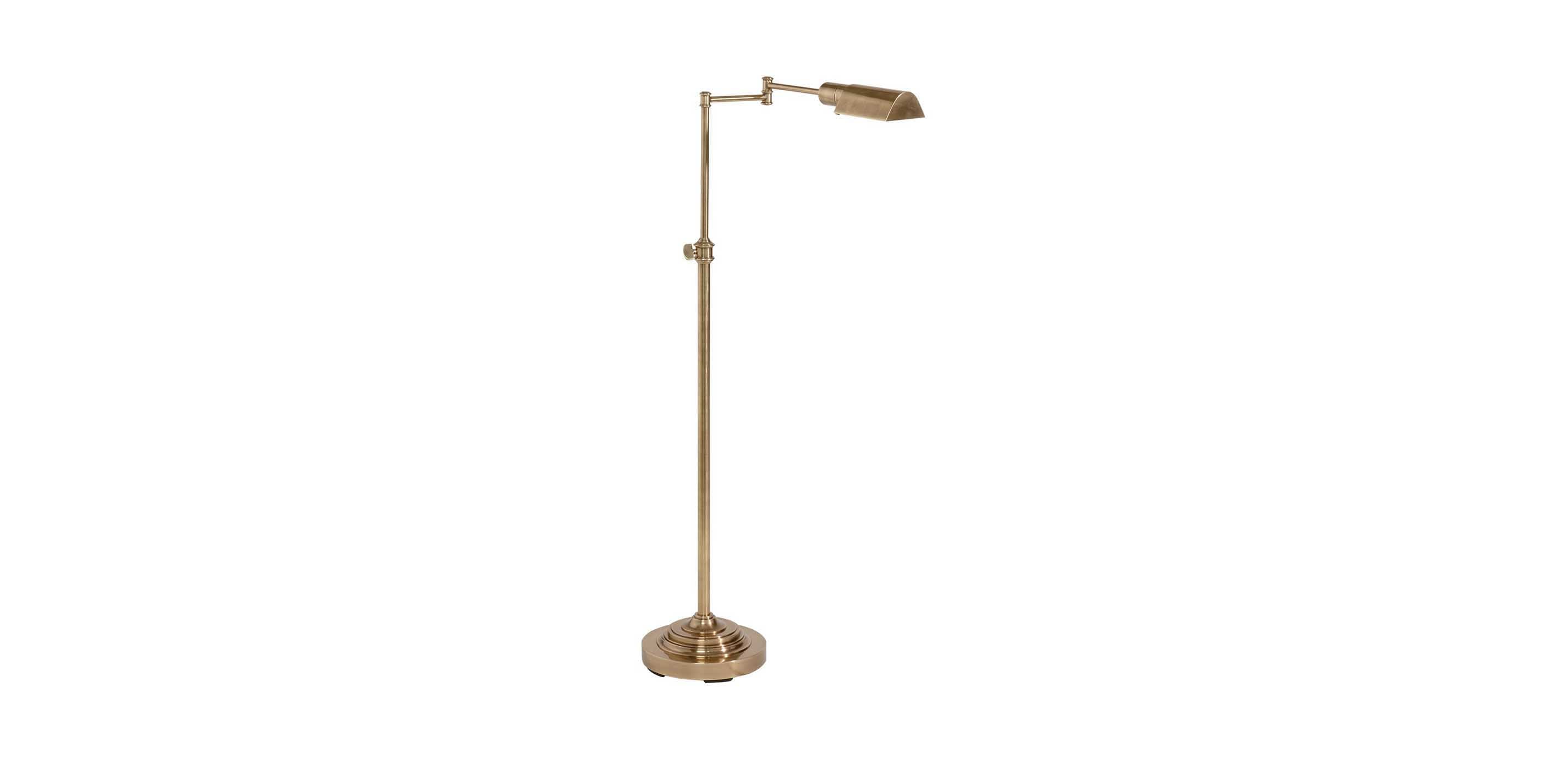 ETHAN Allen フロアスタンド ランプ Brass Pharmacy Floor Lamp | FLOOR LAMPS | Ethan Allen