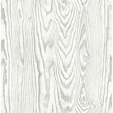 White swatch Nina Woodgrain Wallpaper
