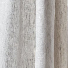 Gray swatch Sheer Linen Drapery Panel