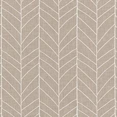 Cleo Pebble (73255): whimsical woven stripe swatch Cleo Chambray Fabric By the Yard