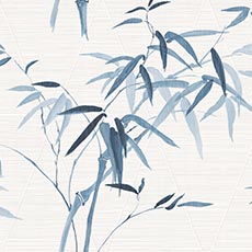 Gray/Blue swatch Chadron Textured Wallpaper