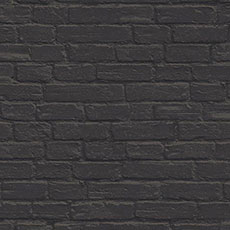 Black swatch Brickyard Wallpaper