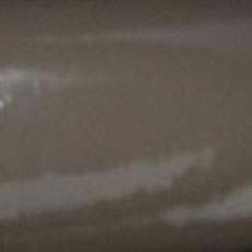 Gray Gloss swatch Painted Wood Drapery Hardware Set with Cuffed End Cap Finial