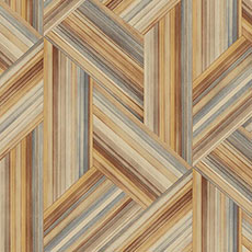 Tan/Blue swatch Schomburg Wallpaper