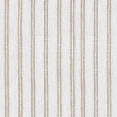 Ivory/Natural swatch Cabana Stripe Linen Drapery Panel