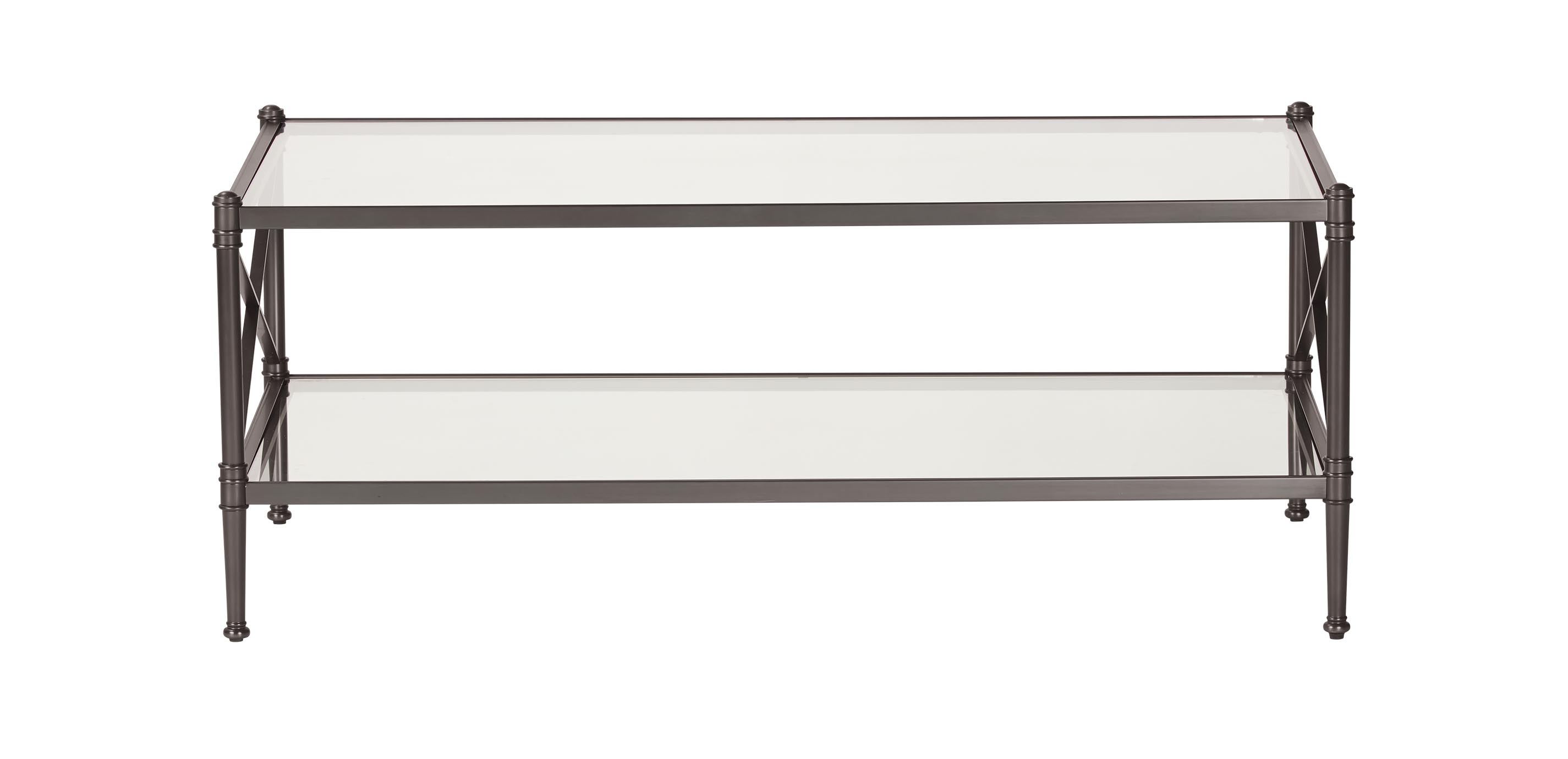 Jocelyn Coffee Table —Nickel or Bronze | Ethan Allen