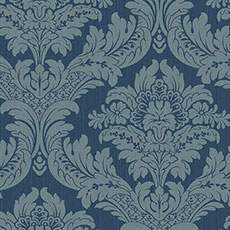 Blue swatch Carla Wallpaper