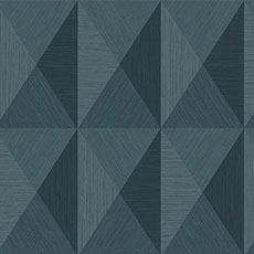 Blue swatch Napa Geometric Wallpaper
