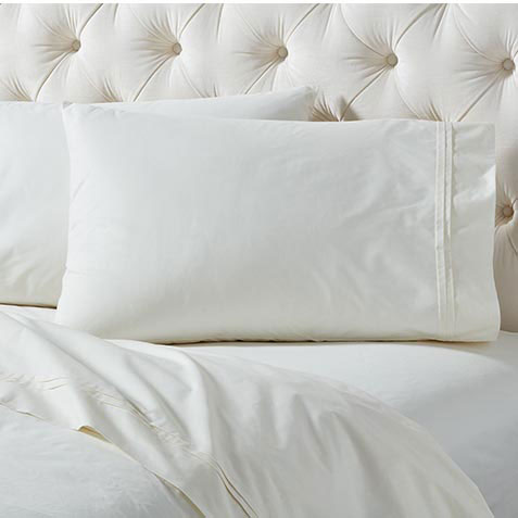 Pleated Percale Pillowcase Product Thumbnail