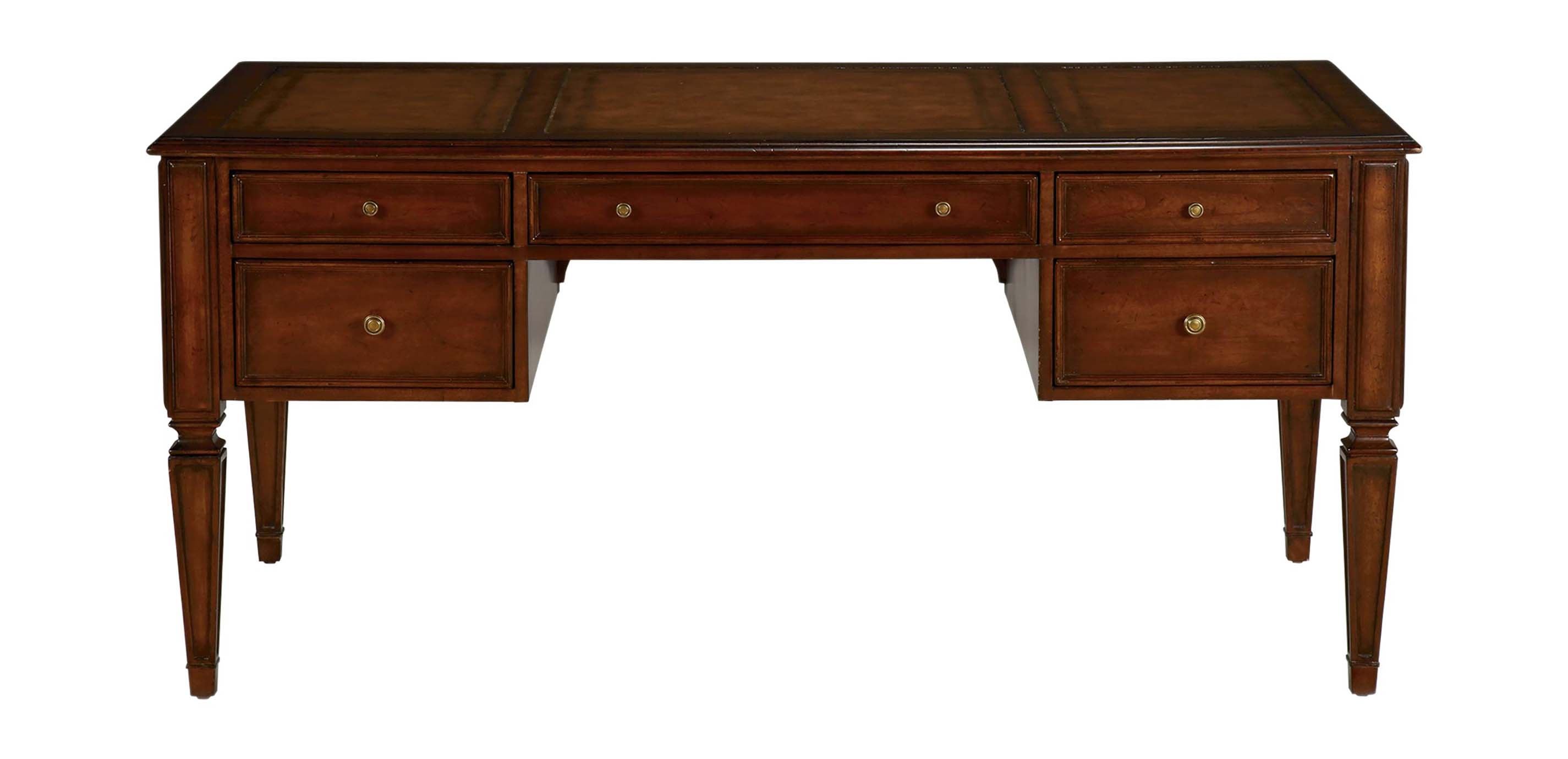 Buckley LeatherTop Desk Desks Ethan Allen
