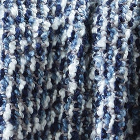 Mixed Blue swatch Mesa Bouclé Throw