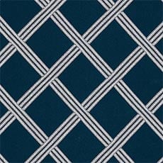 Eden Blue (P9887): elegant woven plaid swatch Eden Fabric