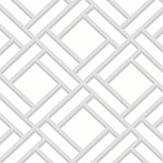 White swatch Jodie Wallpaper