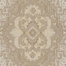 Kenji Parchment (90337): global chenille pattern swatch Kenji Parchment Fabric