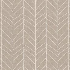 Cleo Pebble (73255): whimsical woven stripe swatch Cleo Chambray Fabric By the Yard