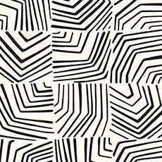 Black swatch Etten Maze Wallpaper