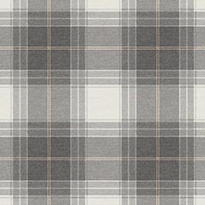 Silver swatch Charles Plaid Wallpaper