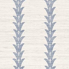 Silver/Blue swatch Valentine Textured Wallpaper