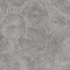Dark Gray swatch Circular Jetty Wallpaper