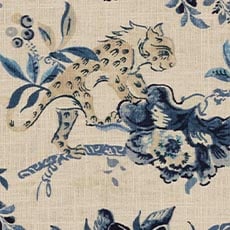 Leopold Indigo (27188) swatch Leopold Fabric