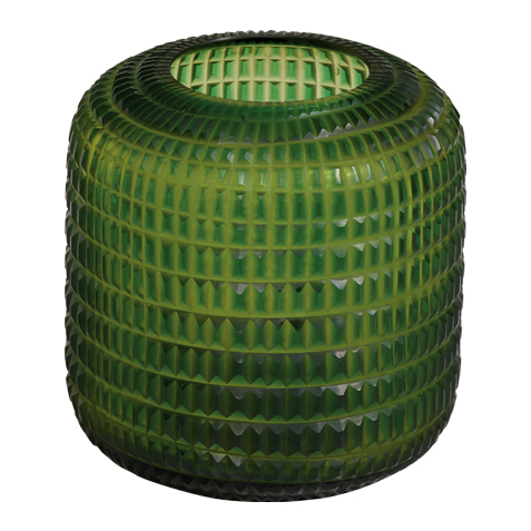 Small Lucira Emerald Vase Product Thumbnail