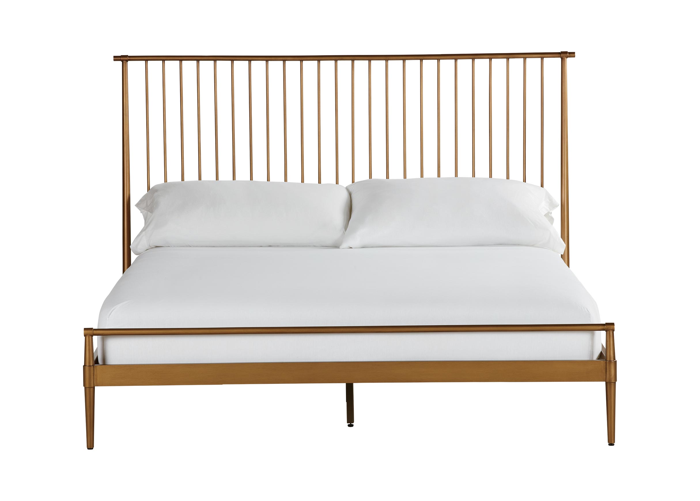 ethan allen iron bed
