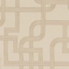 Uptown Parchment (89837): contemporary woven pattern swatch Uptown Parchment Fabric