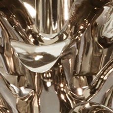 Polished Nickel swatch Pineapple Table Lamp