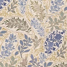 Josie Blue (31787): transitional printed Floral, Botanical swatch Josie Sorbet Fabric By the Yard