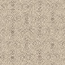 Mirage Taupe (51851): high sheen woven coordinate swatch Mirage Ivory Fabric