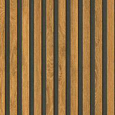 Dark Taupe swatch Wood Slat Wallpaper