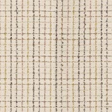 Claire Blush (85512): chunky woven plaid swatch Claire Fabric