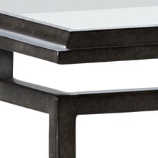 Blackened Pewter (194): Hand-applied aged pewter metal finish. Light glaze. swatch Beacon End Table