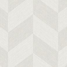 White swatch Jamie Chevron Wallpaper