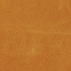 Caramel swatch Leather Square Pillow