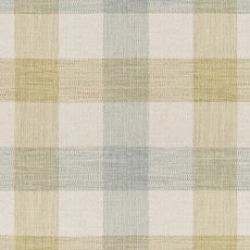 Derby Seaglass (73321): large-scale woven plaid swatch Derby Seaglass Fabric By the Yard