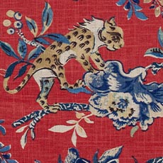 Leopold Crimson (27110) swatch Leopold Fabric