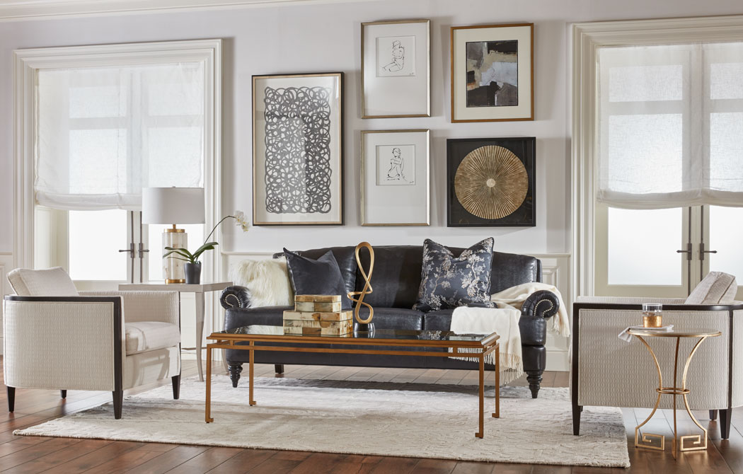 The Beauty of Contrast Living Room Main Image