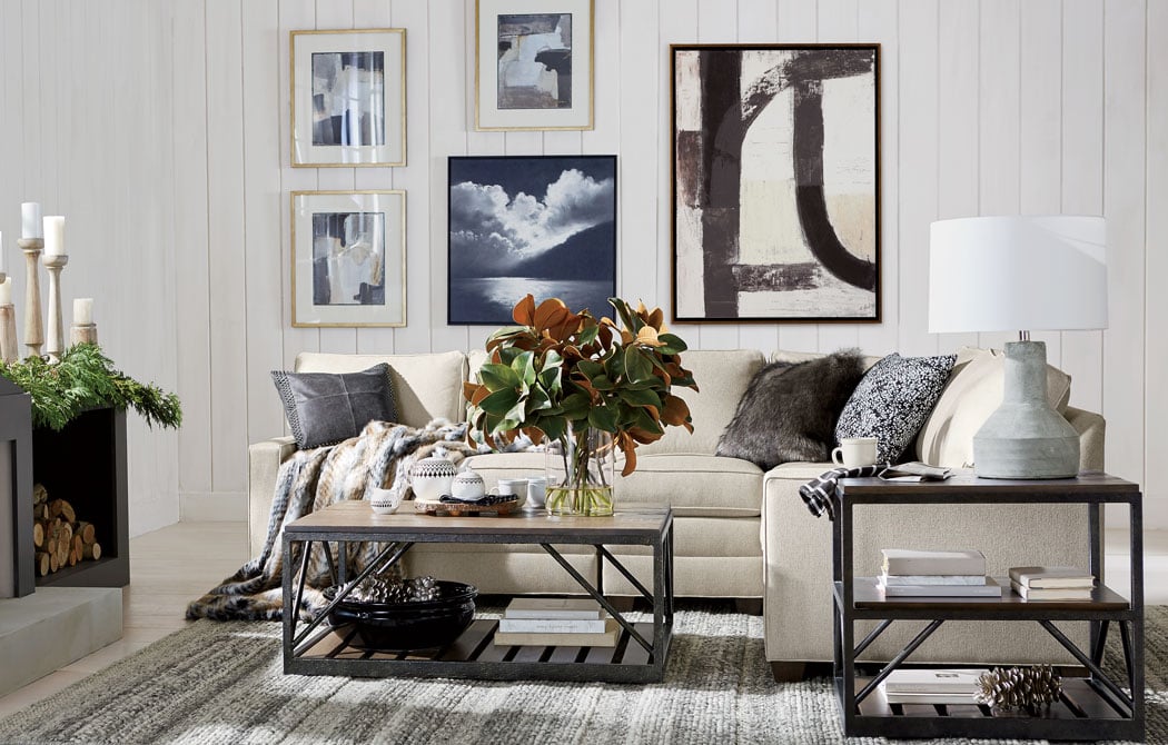 Cozy Cottage Style Living Room | Ethan Allen | Ethan Allen