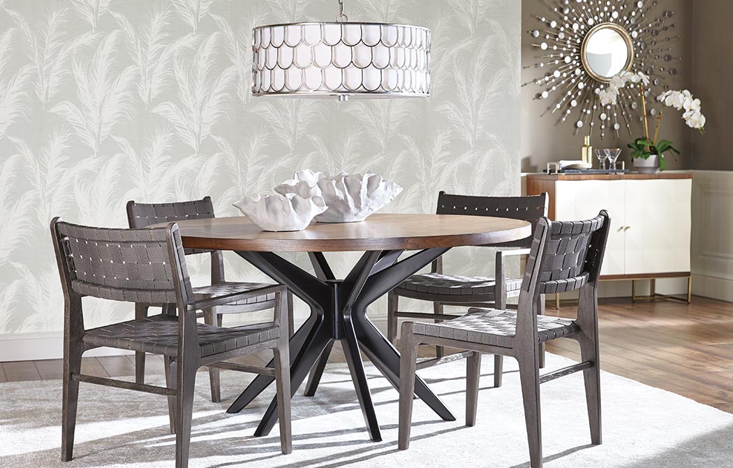 Geometric Yet Organic Dining Room Main Image