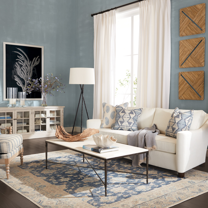 Classic With a Modern Twist Living Room Tile